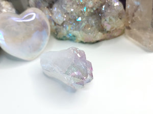 1.5" Angel Aura Amethyst Crystal Point