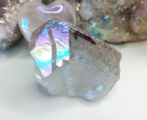 2" Angel Aura Amethyst Crystal Point