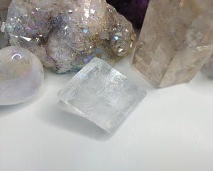 1-1.5" Rainbow Optical Calcite Crystal