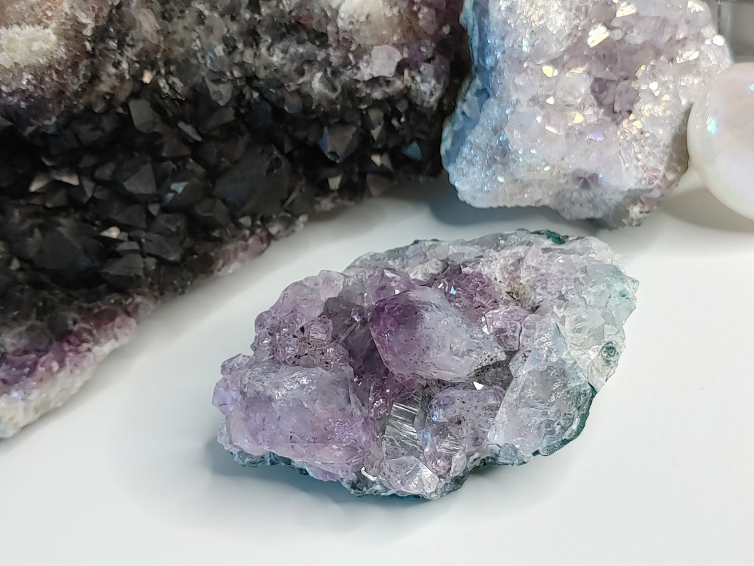Amethyst Quartz Crystal Cluster