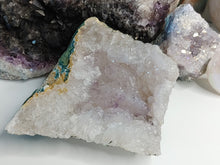 Load image into Gallery viewer, 4&quot; Amethyst Quartz Crystal Geode
