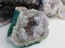 Load image into Gallery viewer, 4&quot; Amethyst Quartz Crystal Geode
