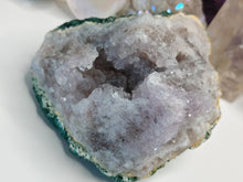 Load image into Gallery viewer, 4&quot; Amethyst Quartz Crystal Geode
