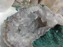 Load image into Gallery viewer, 4.5&quot; Amethyst Quartz Crystal Geode
