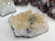 Load image into Gallery viewer, 3&quot; Citrine Quartz &amp; Hematite Crystal Cluster
