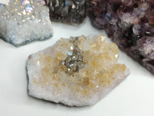 Load image into Gallery viewer, 3&quot; Citrine Quartz &amp; Hematite Crystal Cluster
