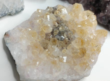 Load image into Gallery viewer, 3&quot; Citrine Quartz &amp; Hematite Crystal Cluster
