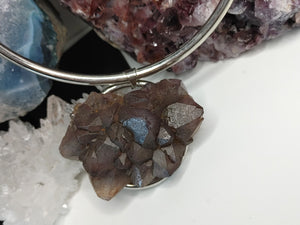 Thunder Bay Amethyst Crystal Necklace