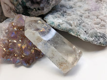 Load image into Gallery viewer, 3&quot; Rainbow Smokey Quartz Crystal Pillar Tower
