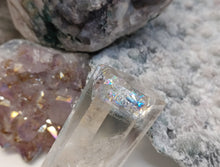 Load image into Gallery viewer, 3&quot; Rainbow Smokey Quartz Crystal Pillar Tower

