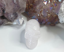 Load image into Gallery viewer, 1.5&quot; Shean Rose Quartz Crystal Mini Skull
