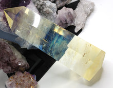 Load image into Gallery viewer, 8.5&quot; Volcano Smelt Quartz Crystal Pillar Tower
