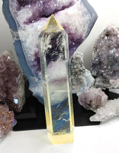 Load image into Gallery viewer, 9.5&quot; Volcano Smelt Quartz Crystal Pillar Tower

