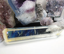 Load image into Gallery viewer, 9.5&quot; Volcano Smelt Quartz Crystal Pillar Tower

