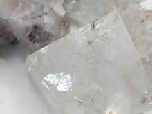Load image into Gallery viewer, Sheen Clear Quartz Crystal Pyramid (chipped corner)

