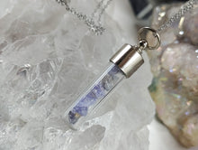 Load image into Gallery viewer, Rare Tanzanite Crystal Necklace

