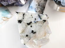 Load image into Gallery viewer, 2&quot; Rainbow Moonstone Flash Crystal Pyramid

