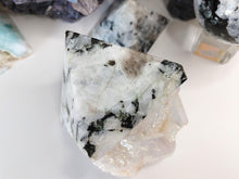 Load image into Gallery viewer, 2&quot; Rainbow Moonstone Flash Crystal Pyramid
