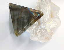 Load image into Gallery viewer, 1.5&quot; Labradorite Flash Crystal Pyramid

