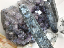 Load image into Gallery viewer, 5&quot; Larvikite Labradorite Flash Crystal Pillar Tower

