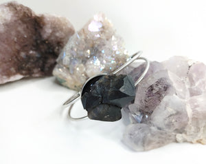 Thunder Bay Black Amethyst Crystal Bracelet