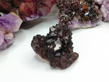 Load image into Gallery viewer, Purple Black Thunder Bay Amethyst Crystal Cluster
