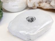 Tibetan Phantom Black Quartz Diamonds (2 pcs)