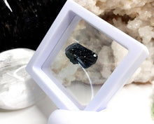 Load image into Gallery viewer, 1&quot; Rare Andradite Black Garnet in Display Case

