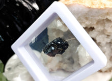 Load image into Gallery viewer, 1&quot; Rare Andradite Black Garnet in Display Case
