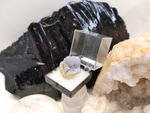 Load image into Gallery viewer, 1&quot; Botryoidal Purple Fluorite Crystal in Display Case RARE
