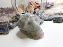 Load image into Gallery viewer, 2.5&quot; Rainbow Fluorite Crystal Skull
