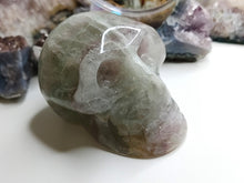Load image into Gallery viewer, 2.5&quot; Rainbow Fluorite Crystal Skull
