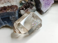 Load image into Gallery viewer, 1.5&quot; Rainbow Phantom Smokey Quartz Crystal Point
