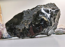Load image into Gallery viewer, 7" Black Obsidian Volcanic Glass Sculpture

