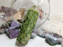 Load image into Gallery viewer, 4&quot; Green Himalayan Jasper Crystal Tower Obelisk
