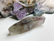 Load image into Gallery viewer, 3&quot; Smokey Prasiolite Green Amethyst Crystal
