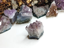 Load image into Gallery viewer, Amethyst &amp; Hematite Crystal Cluster
