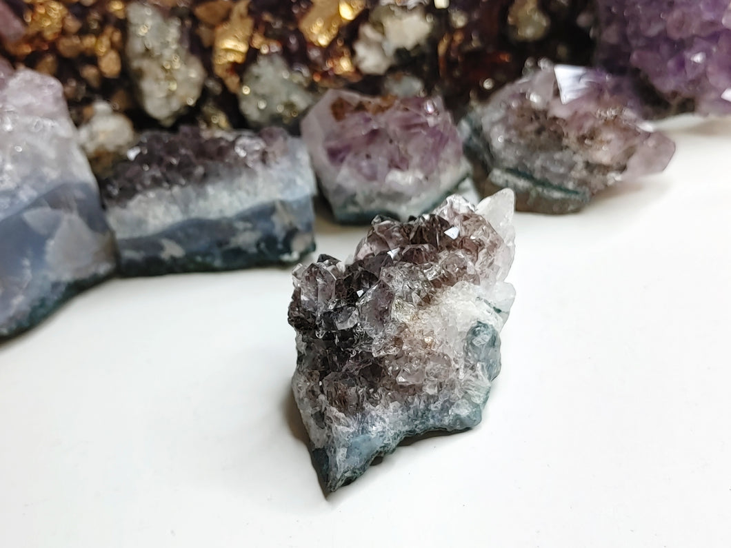 Smokey Amethyst Crystal Cluster