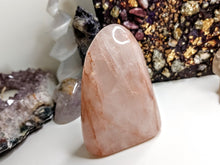 Load image into Gallery viewer, 3" Polished Strawberry Quartz Crystal Freeform
