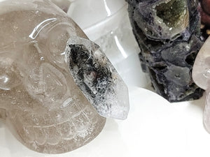 Sichuan Rainbow Quartz Crystal (Top Drilled)
