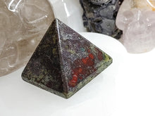 Load image into Gallery viewer, Dragon Blood Jasper Stone Pyramid
