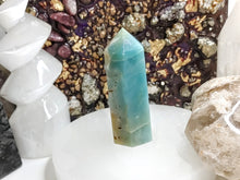 Load image into Gallery viewer, 2.5&quot; Amazonite Crystal Pillar Tower
