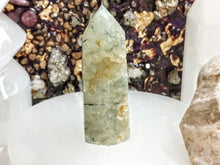 Load image into Gallery viewer, 2.5&quot; Epidote in Prehnite Crystal Pillar Tower
