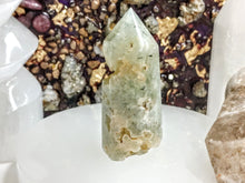 Load image into Gallery viewer, 2.5&quot; Epidote in Prehnite Crystal Pillar Tower
