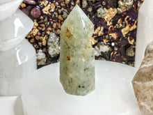 Load image into Gallery viewer, 2.5&quot; Epidote in Prehnite Crystal Pillar Tower
