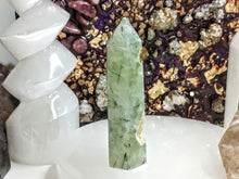 Load image into Gallery viewer, 2.5&quot; Epidote in Prehnite Crystal Pillar Tower

