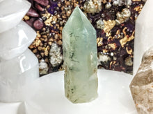 Load image into Gallery viewer, 2.5&quot; Epidote in Prehnite Crystal Pillar Tower
