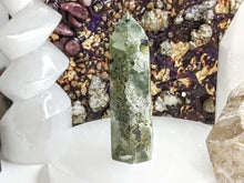 Load image into Gallery viewer, 2.5&quot; Epidote in Prehnite Crystal Pillar Tower

