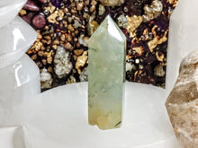 Load image into Gallery viewer, 2.5&quot; Epidote in Prehnite Crystal Pillar Tower
