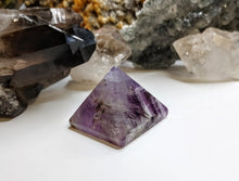 Load image into Gallery viewer, Rainbow Amethyst Crystal Pyramid
